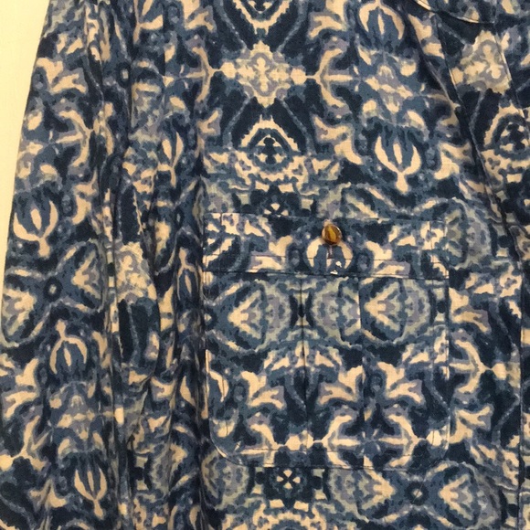 NWT CATHY DANIELS Popover Top 3/4 Sleeves - Picture 3 of 10